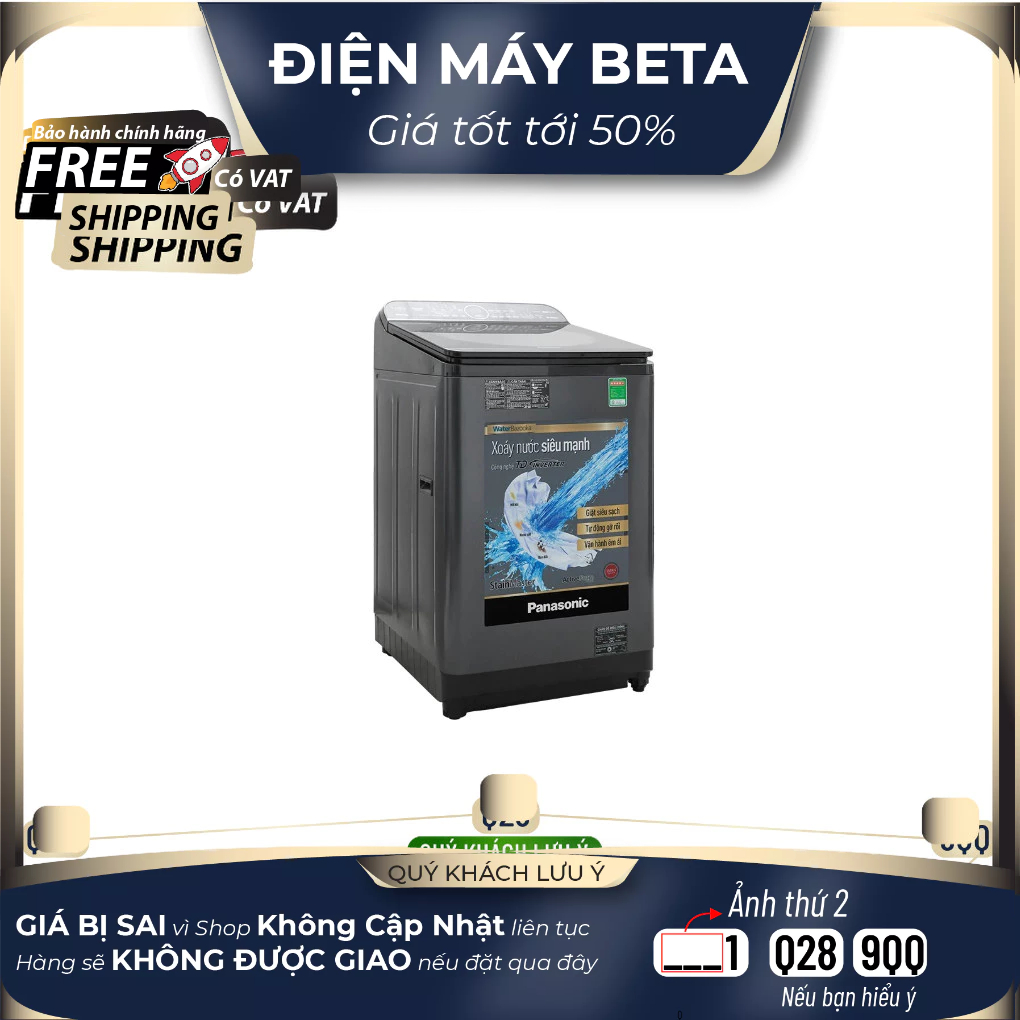 NA-FD11AR1BV - Máy giặt Panasonic Inverter 11.5kg FD11AR1BV - GIAO TOÀN QUỐC