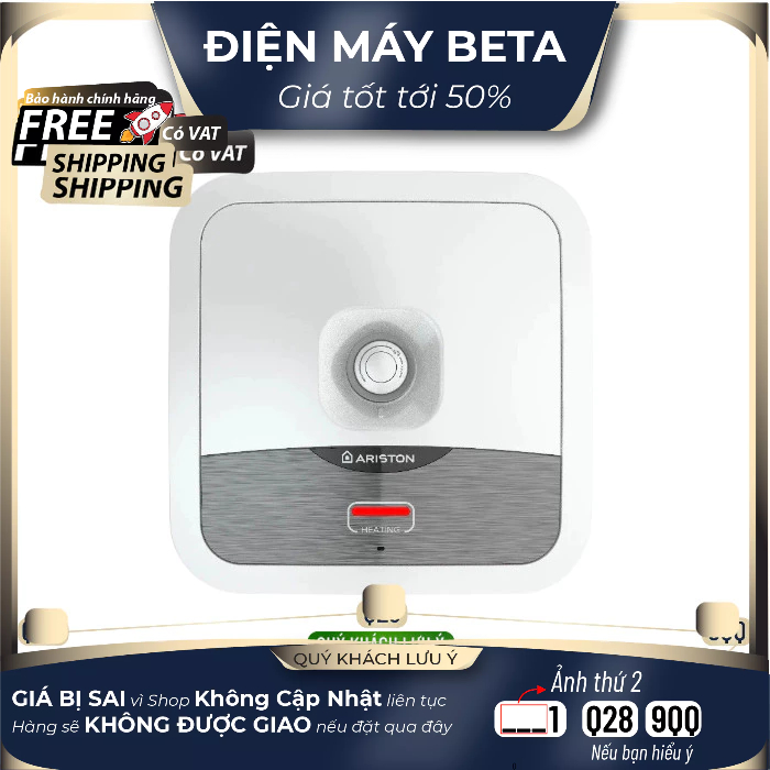 AN2 30 R AG+ 2.5 FE - Máy Nước Nóng Ariston 30L AN2 30 R AG+ - Bảo Hành Chính Hãng