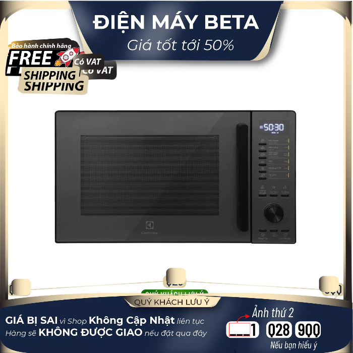 EMG25D22BM / EMG30D22BM / EMG23D22B Lò vi sóng có nướng Electrolux - Giao Hàng Toàn Quốc