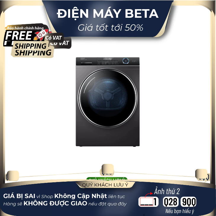 AQH-H1000H(PS) / AQH-H1000J(PS)  - Máy Sấy Bơm Nhiệt Aqua 10 Kg - Giao Hàng Toàn Quốc