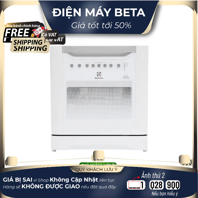 ESF6010BW - Máy Rửa Chén Mini Electrolux ESF6010BW