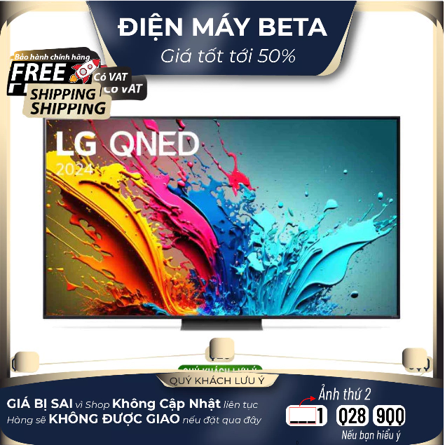 55QNED86TSA / 65QNED86TSA - Smart Tivi QNED LG 4K QNED86TSA