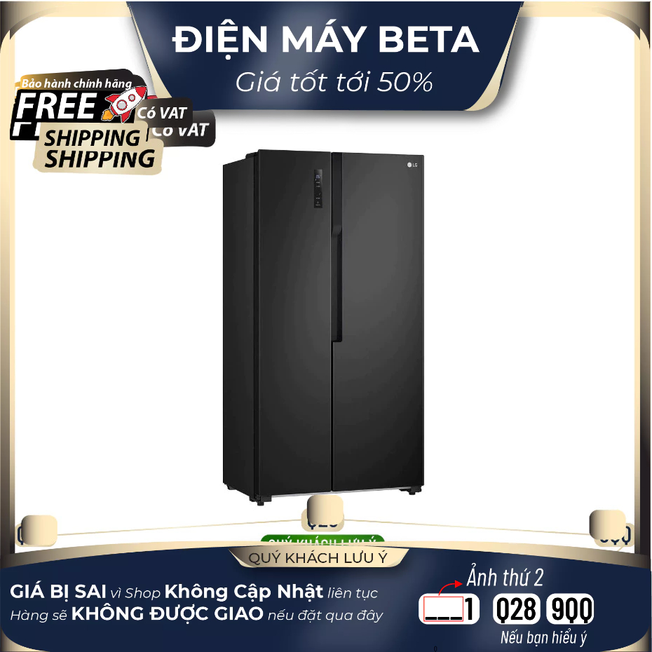 GR-B256BL - Tủ Lạnh LG Inverter 519 Lít GR-B256BL - BẢO HÀNH CHÍNH HÃNG