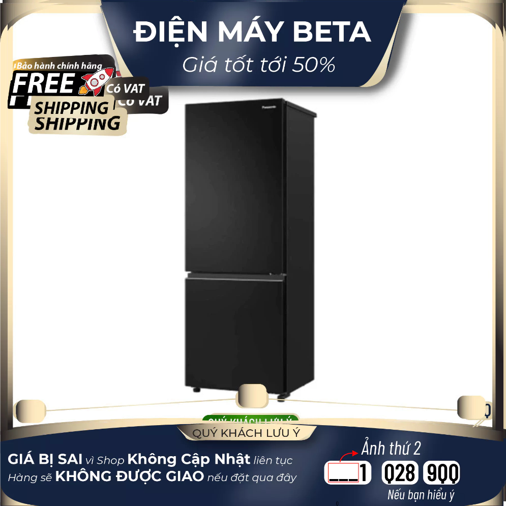 Tủ Lạnh Panasonic Inverter 300 Lít NR-BV331BPKV model 2023