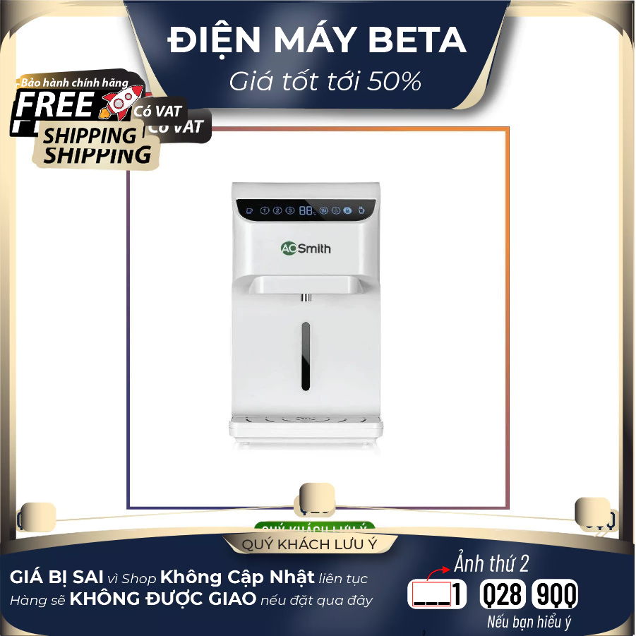 Máy Lọc Nước A. O. Smith AR75-A-S-H1 - Nhập Khẩu Nguyên Chiéc - Cam Kết Chính Hãng  - DMK