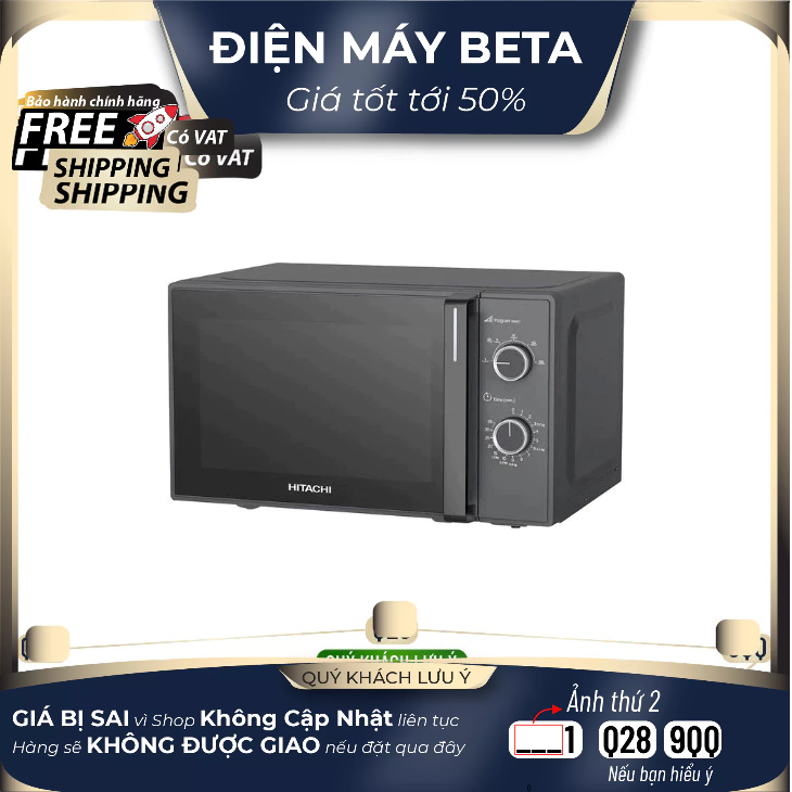 lò vi sóng hitachi 20lit  HMR-M2002  - DMK