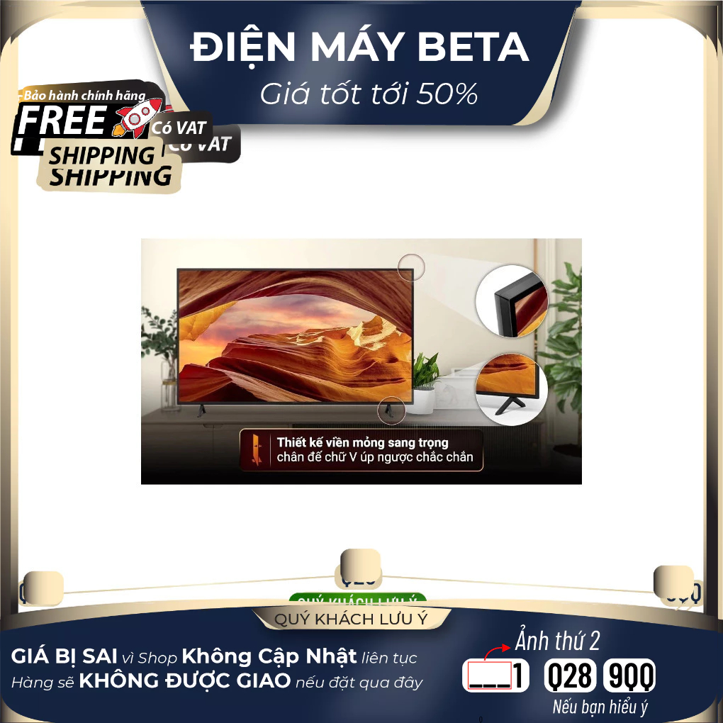 Google Tivi Sony 4K KD-75X77L KD-65X77L  KD-55X77L KD-50X77L KD-43X77L DMK