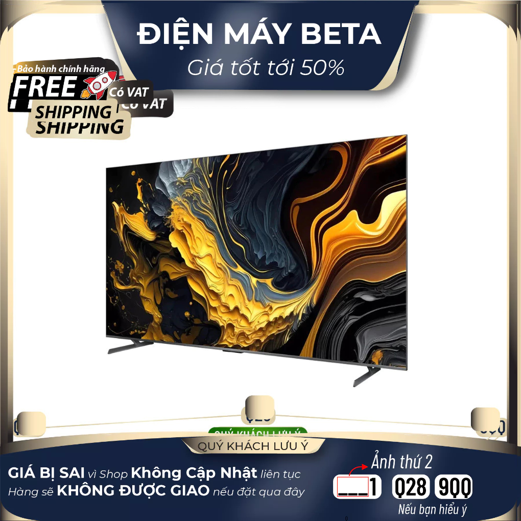 L85MA-MAXEA / L100MA-MAXEA - Google Tivi Xiaomi QLED 4K 85 / 100 inch MA-MAXEA