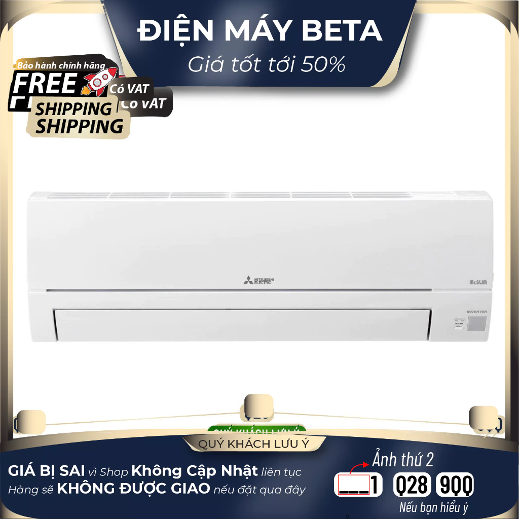 MSY-JY50VF - Máy Lạnh MITSUBISHI ELECTRIC Inverter MSY/MUY-JY50VF - 2 Ngựa - Giao Toàn Quốc