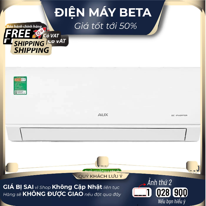 AW10CAA4DI-3VN / AW13CAA4DI-3VN / AW18CAA4DI-5VN / AW24CAA4DI-3VN - Máy lạnh Aux Inverter