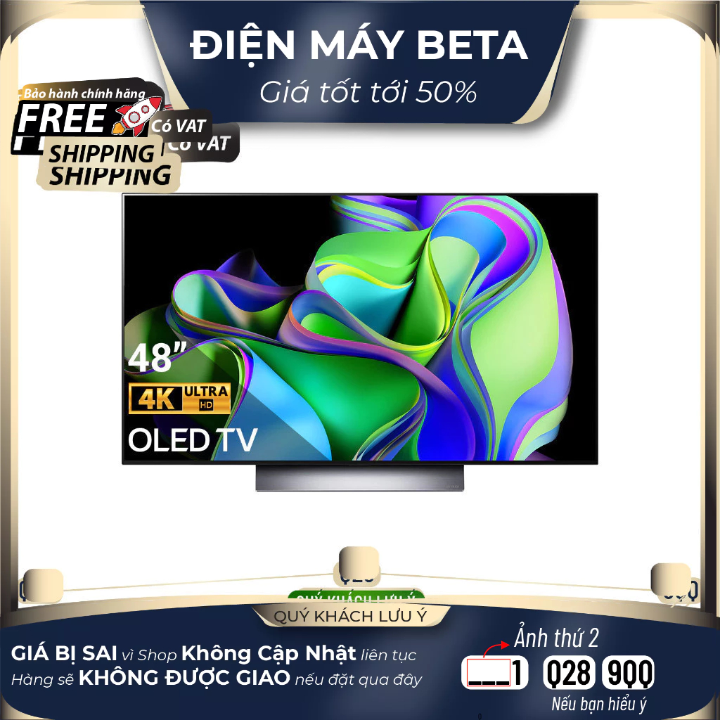 Smart Tivi OLED LG 4K 48 inch 48C3PSA - Chính hãng  - DMK