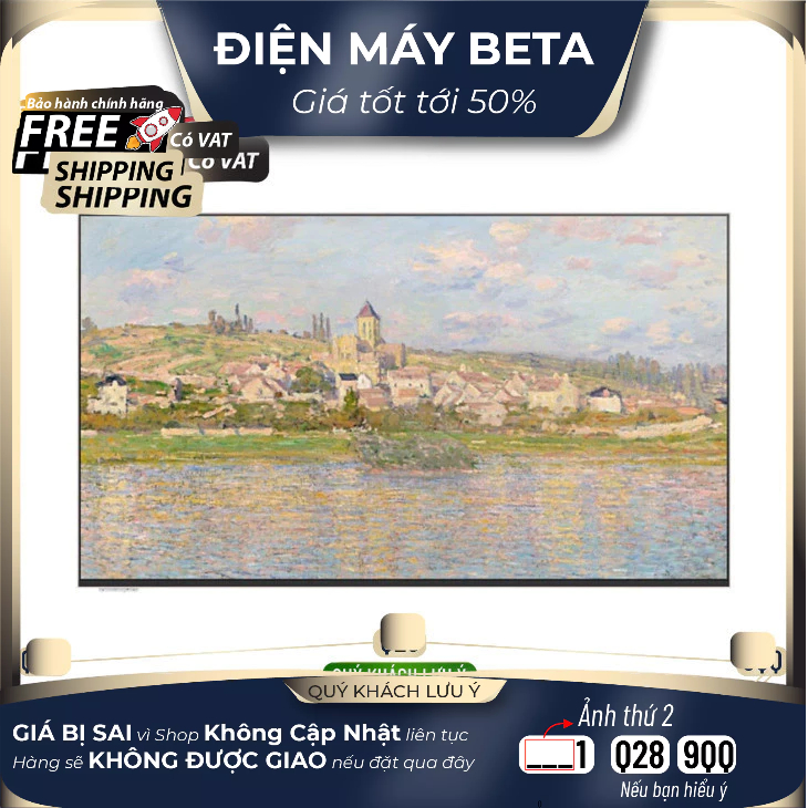 65LN7000G - Google Tivi 65 Inch Coocaa - [Tivi chưa gồm khung tranh]