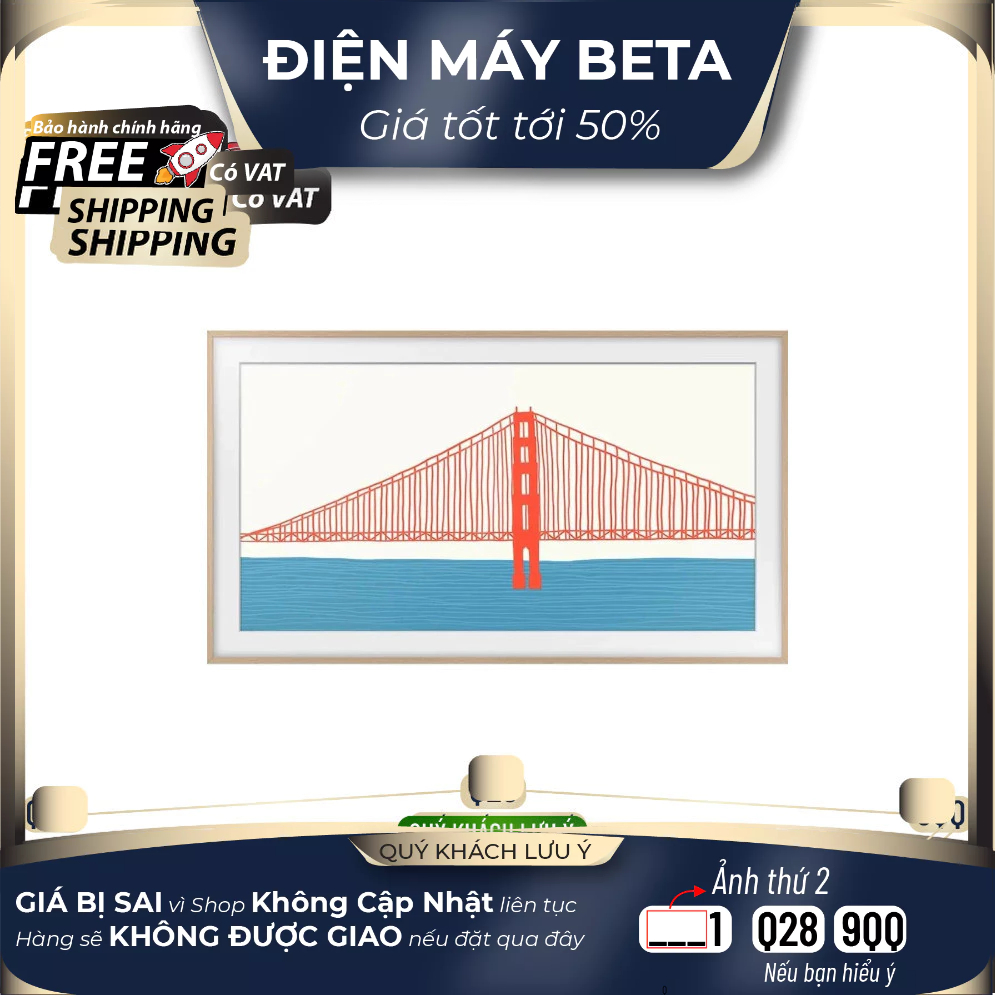 Khung Tranh Samsung Tivi 50 Inch VG-SCFA50TKBRU Mới 100%