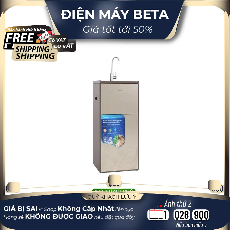 Máy lọc nước RO Midea MWP-S0820MR 8 lõi  - DMK