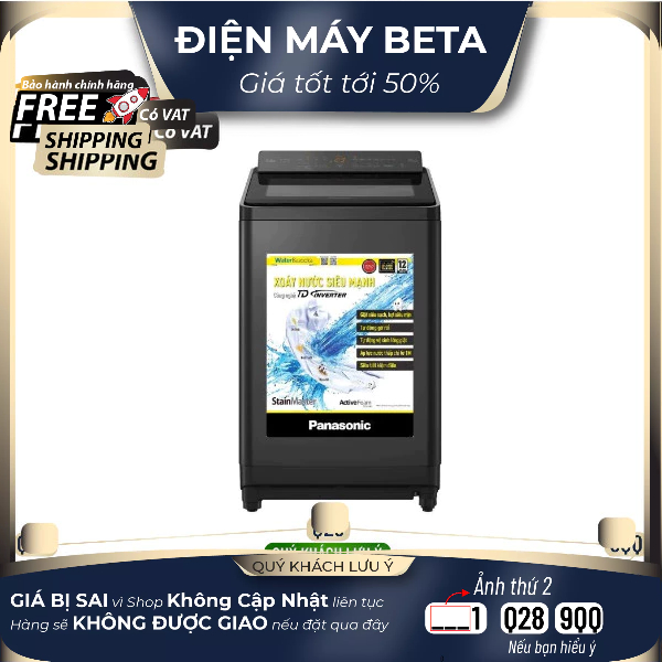NA-FD135X3BV - Máy Giặt Panasonic Inverter 13.5 Kg NA-FD135X3BV - Bảo Hành Chính Hãng