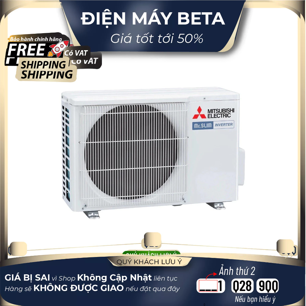 Máy lạnh Mitsubishi Electric Inverter 1 HP MSY/MUY-JW25VF