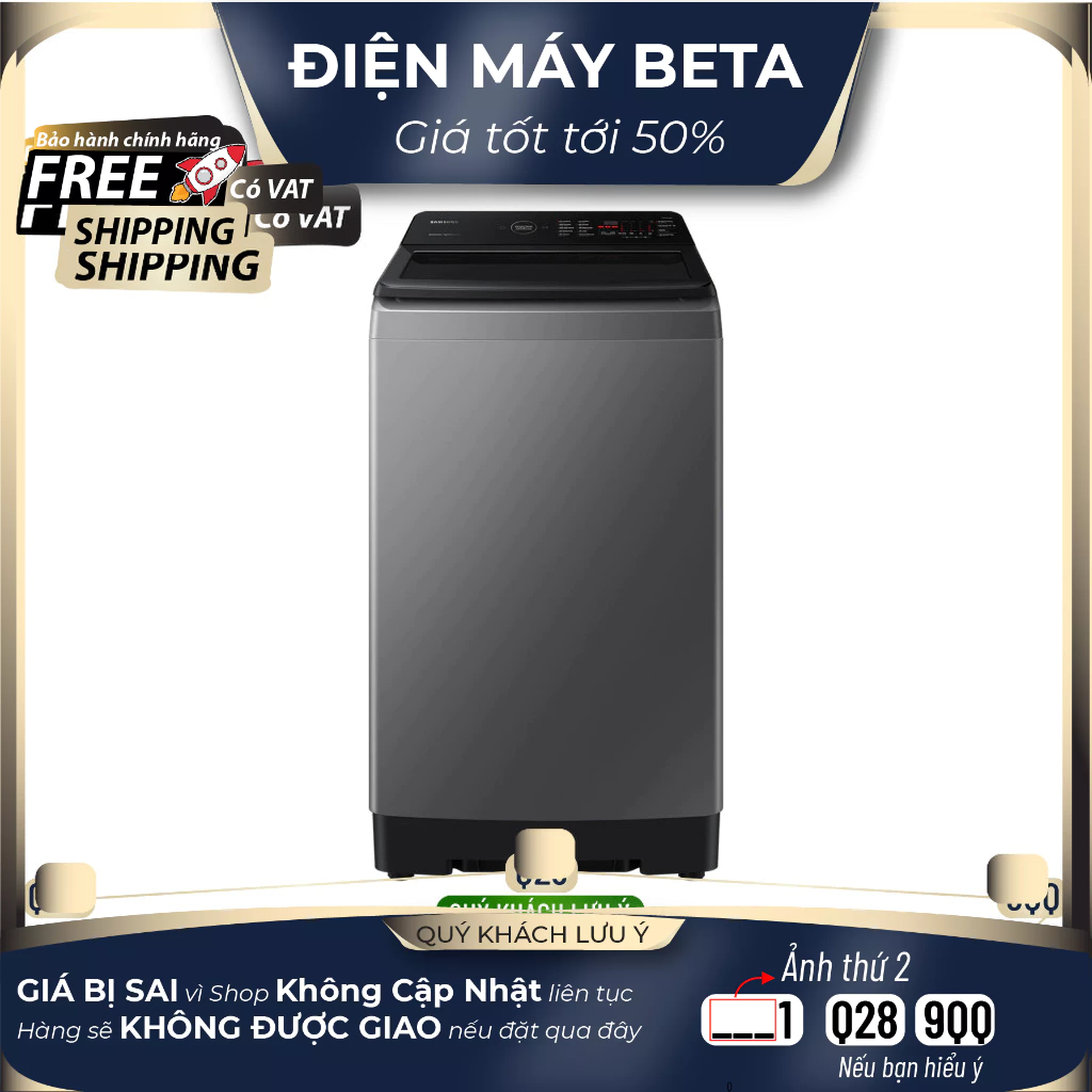 WA95CG4545BDSV - Máy Giặt Samsung Inverter 9.5 Kg WA95CG4545BD - Bảo Hành Chính Hãng