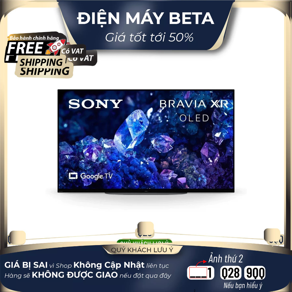 Google Tivi OLED Sony 4K 48 inch XR-48A90K Mới 100%