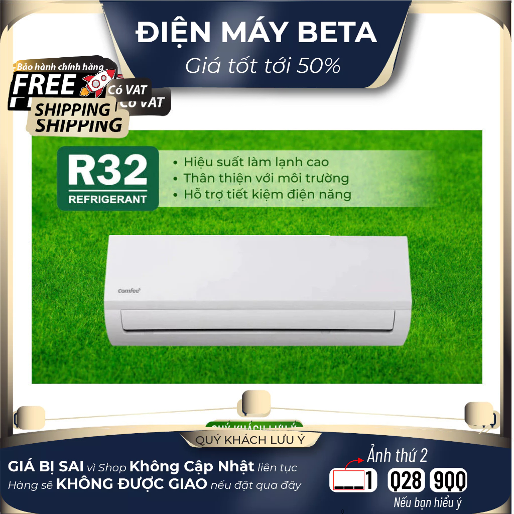 CFS-13FWFF-V -Máy Lạnh Comfee 1.5HP CFS-13FWFF-V - Bảo Hành Chính Hãng