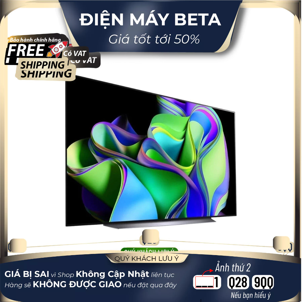 Ti vi Smart Tivi OLED LG 4K 83 inch OLED83C3PSA.ATV