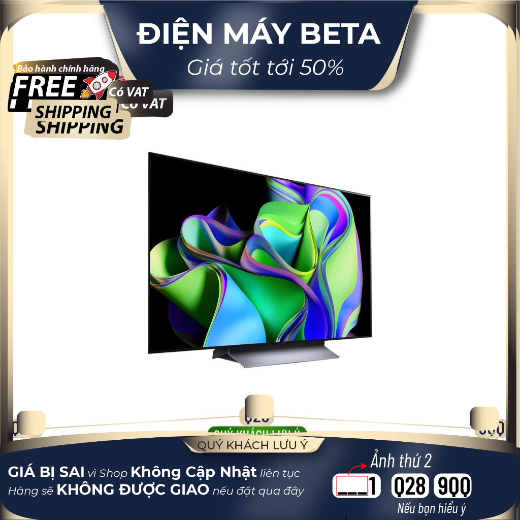 Ti vi Smart Tivi OLED LG 4K 48 inch OLED48C3PSA.ATV