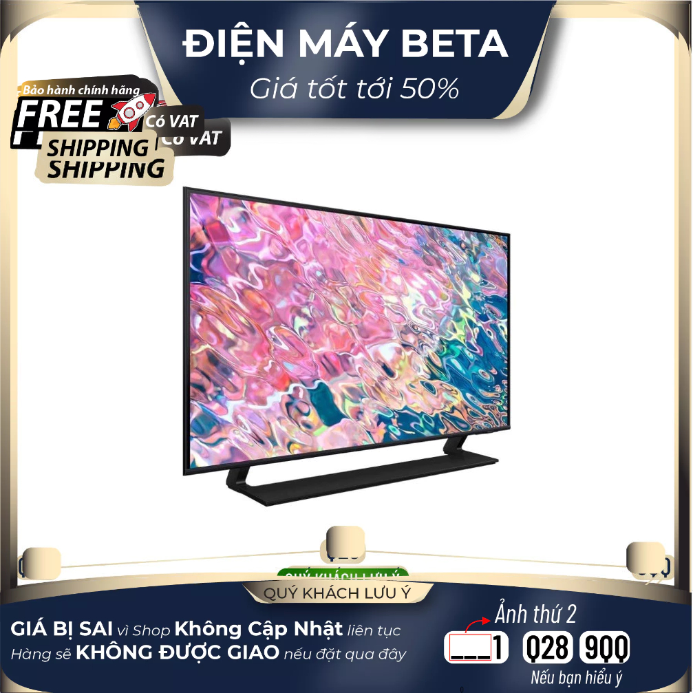 Smart Tivi QLED 4K 43 inch Samsung QA43Q60B / 43Q60B - Hàng chính hãng - Nguyên seal Mới 100%