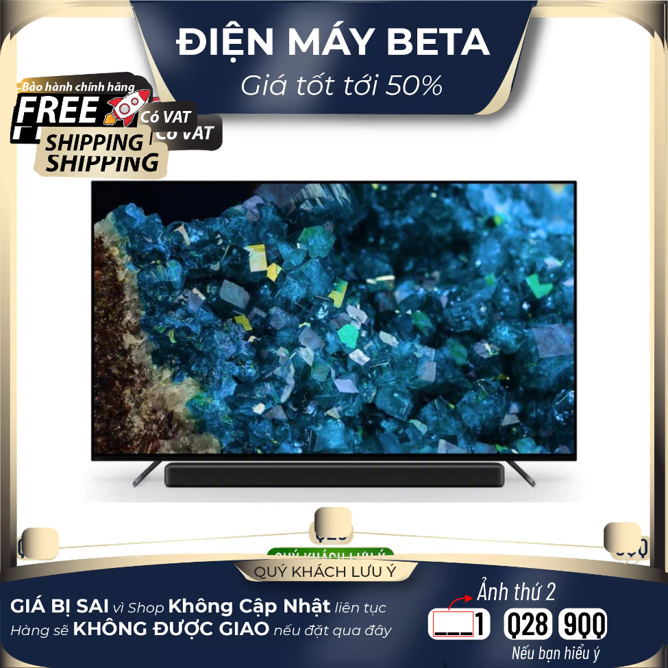 Google Tivi OLED Sony 4K 77 inch XR-77A80L - Tăng cường màu sắc XR Triluminos Pro
