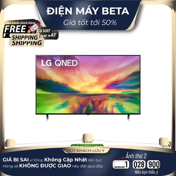 Smart QNED Tivi LG 50 inch 4K 50QNED80SQA - Model 2022