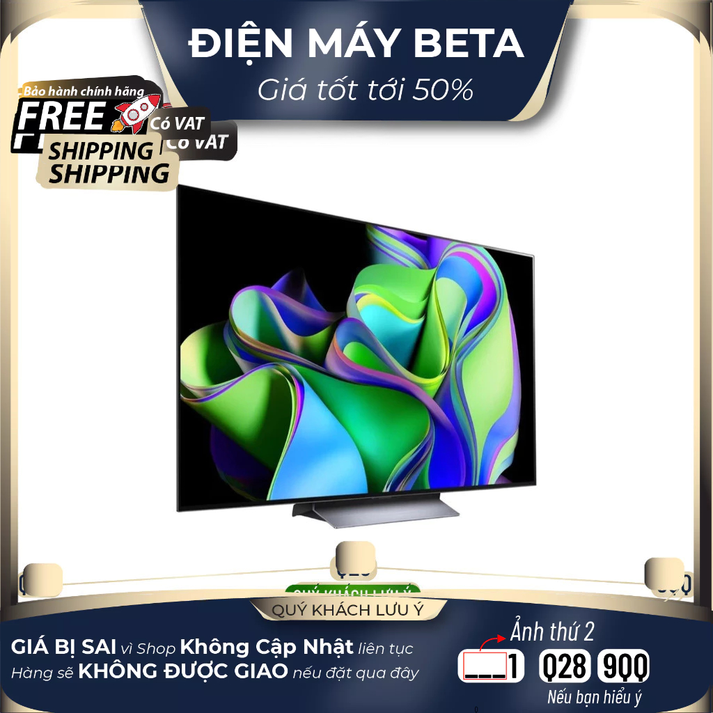 Ti vi Smart Tivi OLED LG 4K 77 inch OLED77C3PSA.ATV