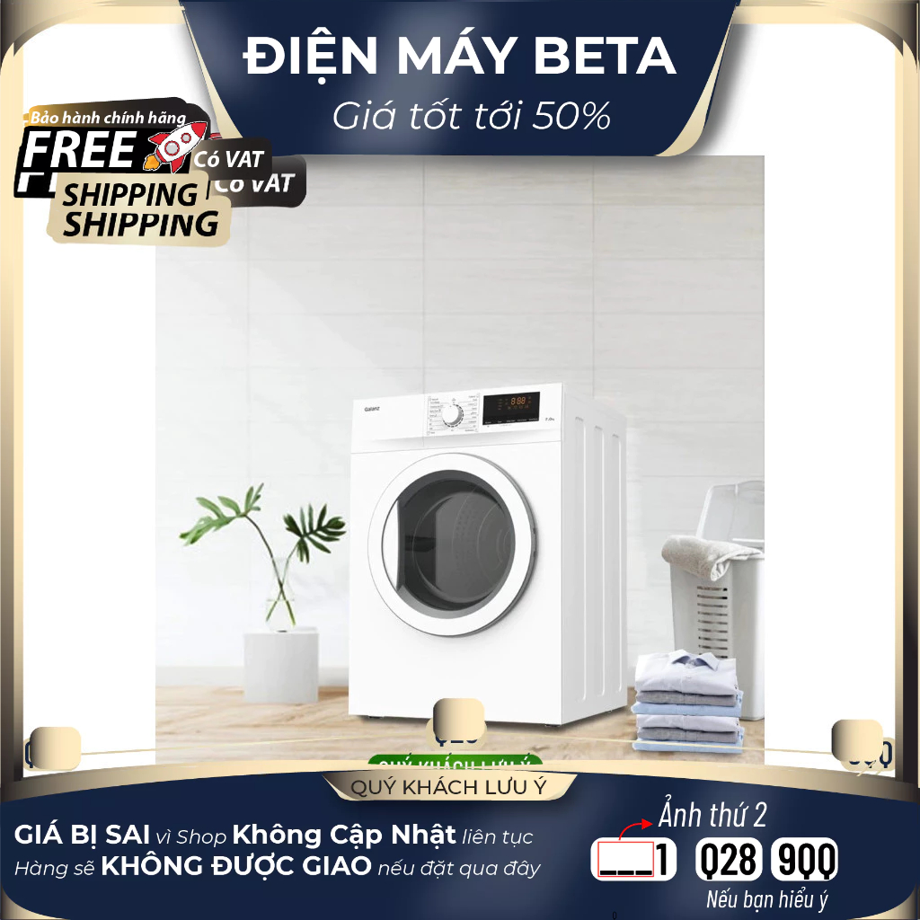 Máy sấy thông hơi Galanz 7kg DV-70T5C(W)  - DMK