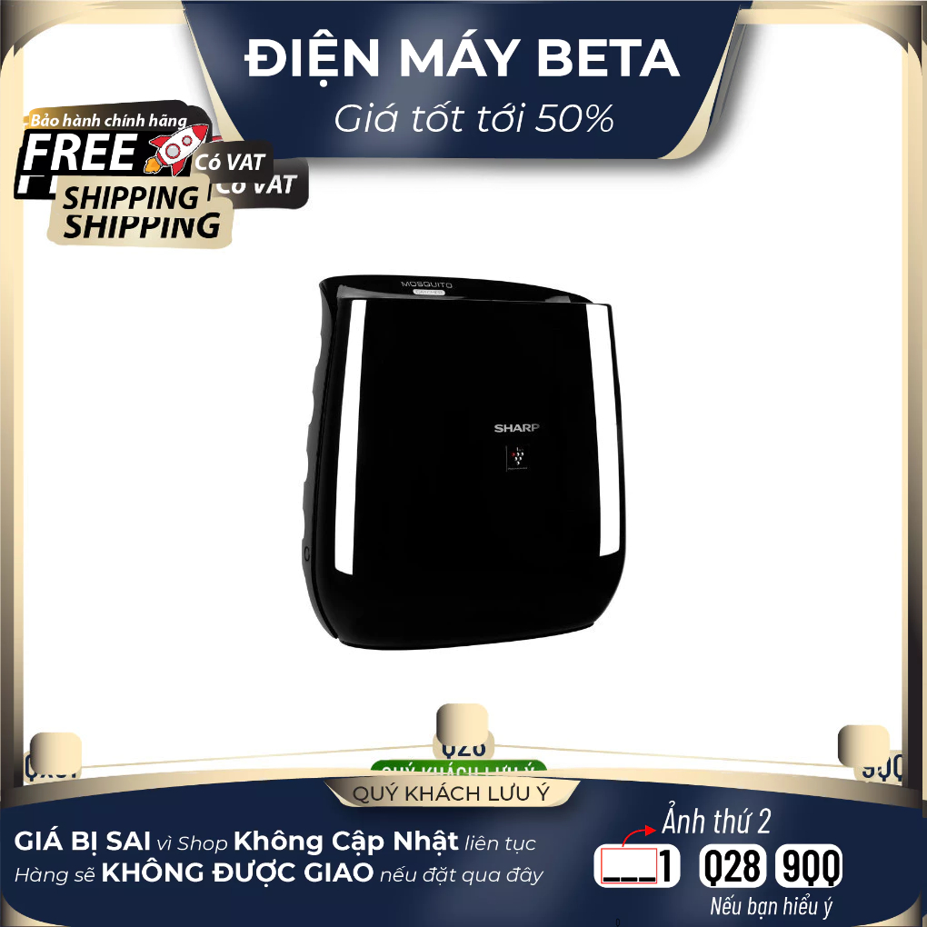 Máy lọc không khí bắt muỗi Sharp FP-JM30V-B (23m² - Hàng chính hãng)  - DMK