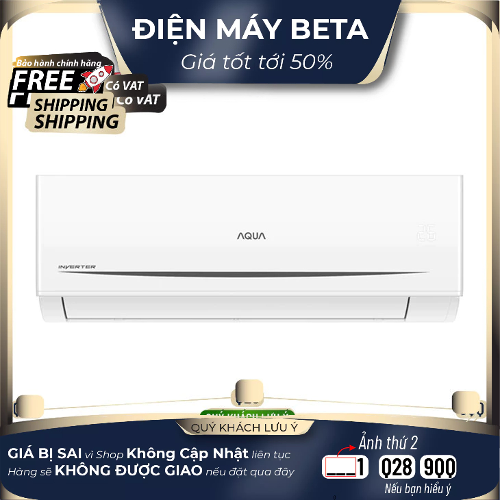 AQA-RV13QA / AQA-RV10ME / AQA-RV13ME - Máy Lạnh Aqua Inverter