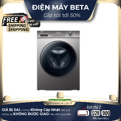 AQD-AH1051J(PS) - Máy Giặt Sấy Aqua Inverter 10/7 Kg AQD-AH1051J(PS) - Bảo Hành Chính Hãng