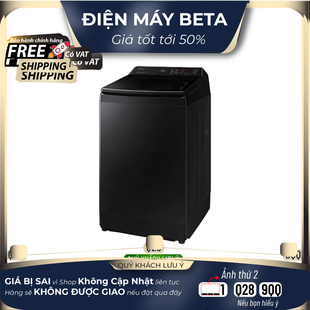 WA12CG5886BVSV / WA14CG5886BDSV / WA17CG6886BVSV - Máy Giặt Samsung Inverter - Giao Toàn Quốc