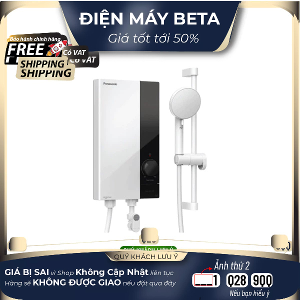 DH-4US1VW - Máy Nước Nóng Trực Tiếp Panasonic 4US1VW - Bảo hành chính hãng