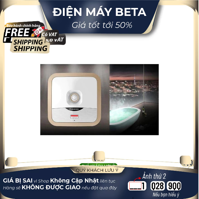 AN2 30R Bình nóng lạnh 30L Ariston AN2 30R 2.5 FE-MT