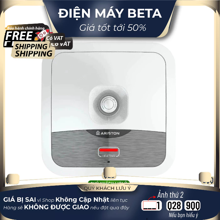 AN2 15 R AG+ 2.5 FE - Máy Nóng Tắm Gián Tiếp Ariston AN2 15 R AG+ 2.5 FE - GIAO TOÀN QUỐC
