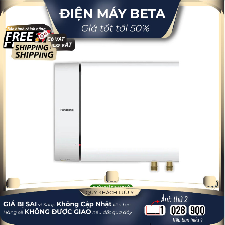 DH-20HBMVW -Máy Nước Nóng Gián Tiếp Panasonic 20 lít