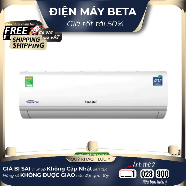 HIC09TMU - Máy Lạnh Funiki Inverter 1 HP HIC09TMU - Giao Hàng Toàn Quốc