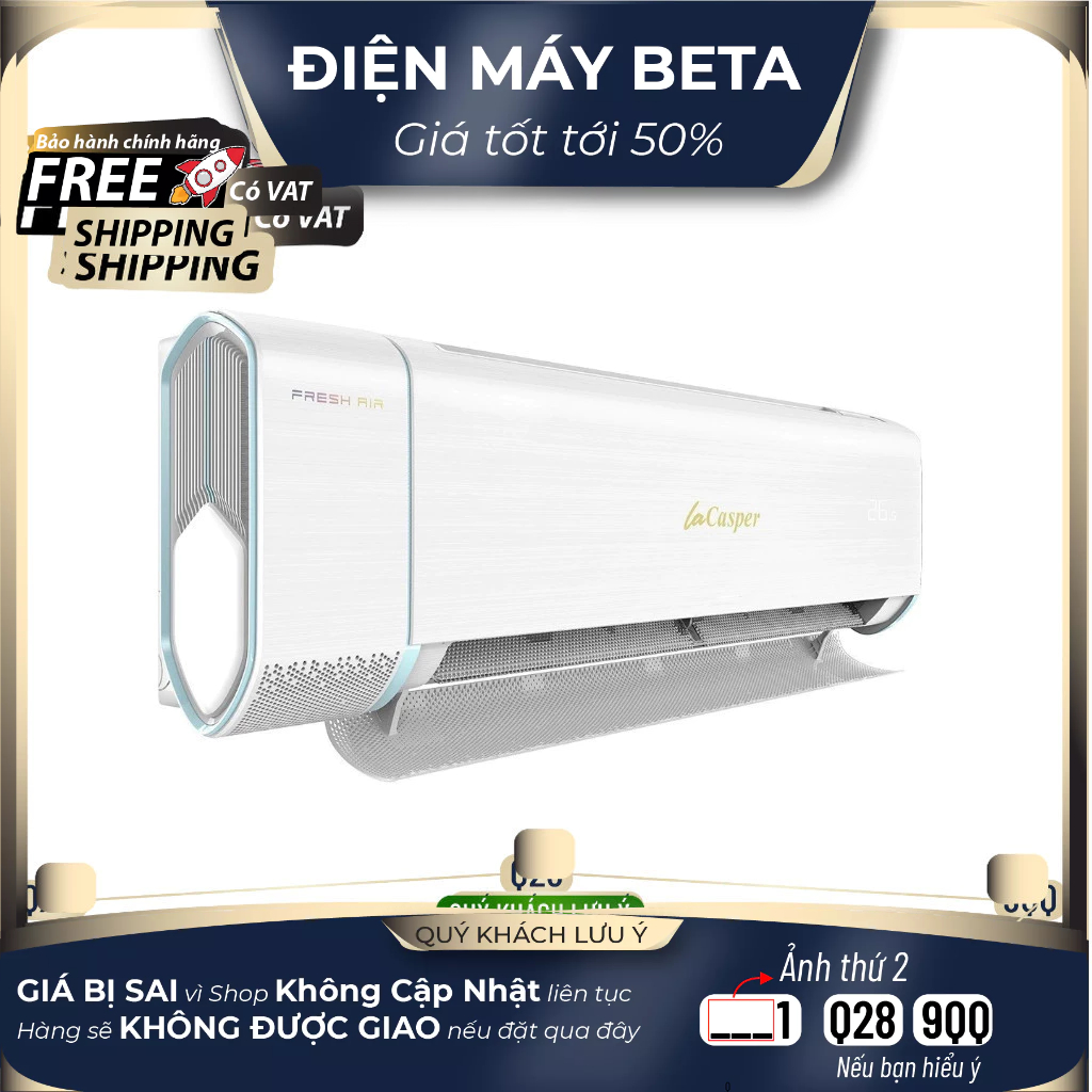 Máy lạnh Casper 1 HP XH-09IF35 - Bảo Hành Chính Hãng  - DMK