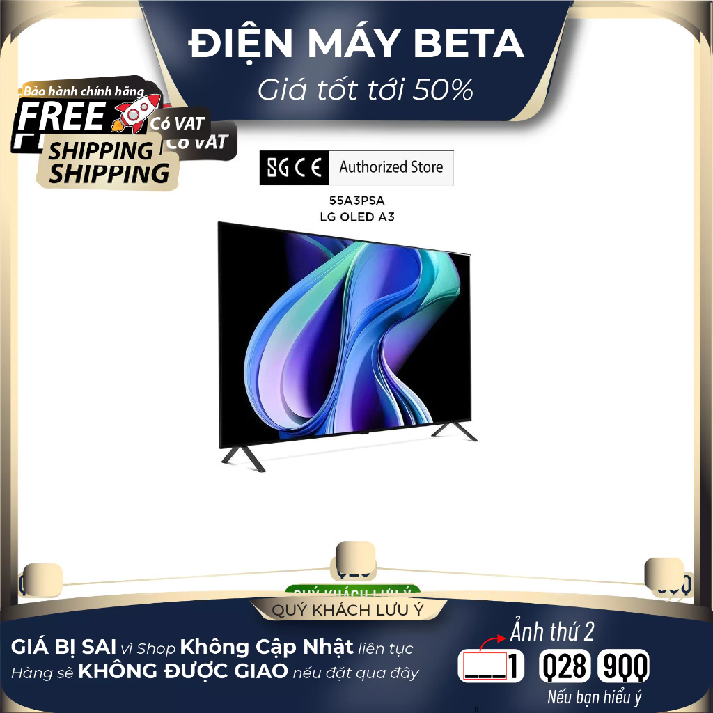 Smart TV LG OLED 4K 55inch 2023 | OLED55A3PSA  - DMK