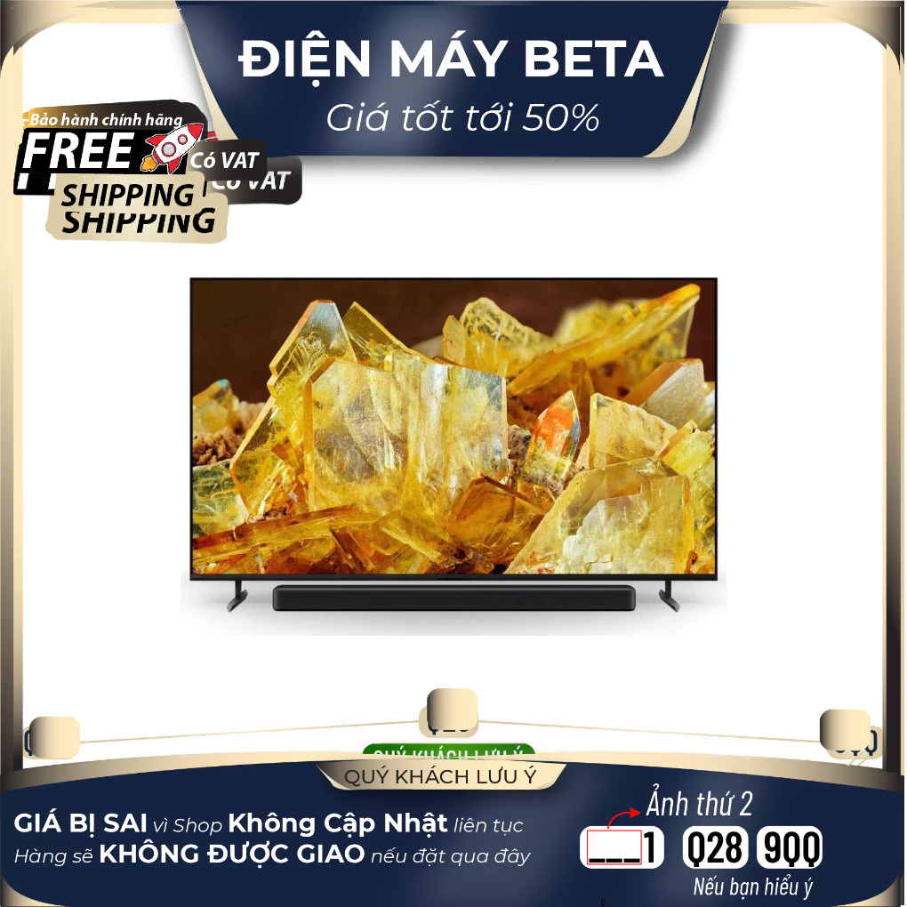 Google Tivi Sony XR-55X90L 4K 55 inch Mới 2023 .  - DMK