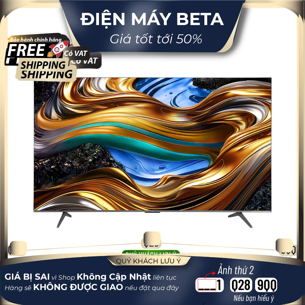 75P79B PRO - Google Tivi TCL 4K 75 inch 75P79B PRO - BẢO HÀNH CHÍNH HÃNG