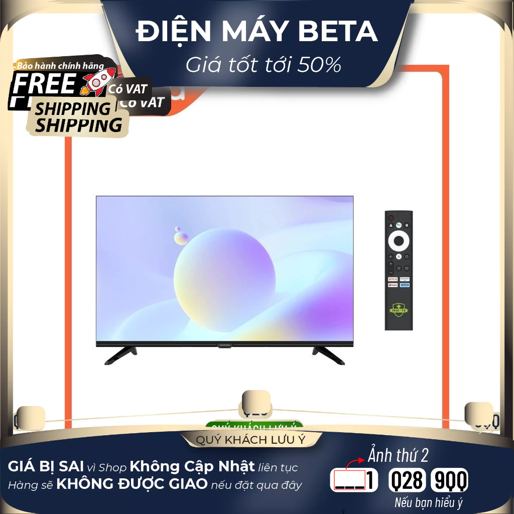 Smart Google Tivi HD Coocaa 32inch - Model 32Z72