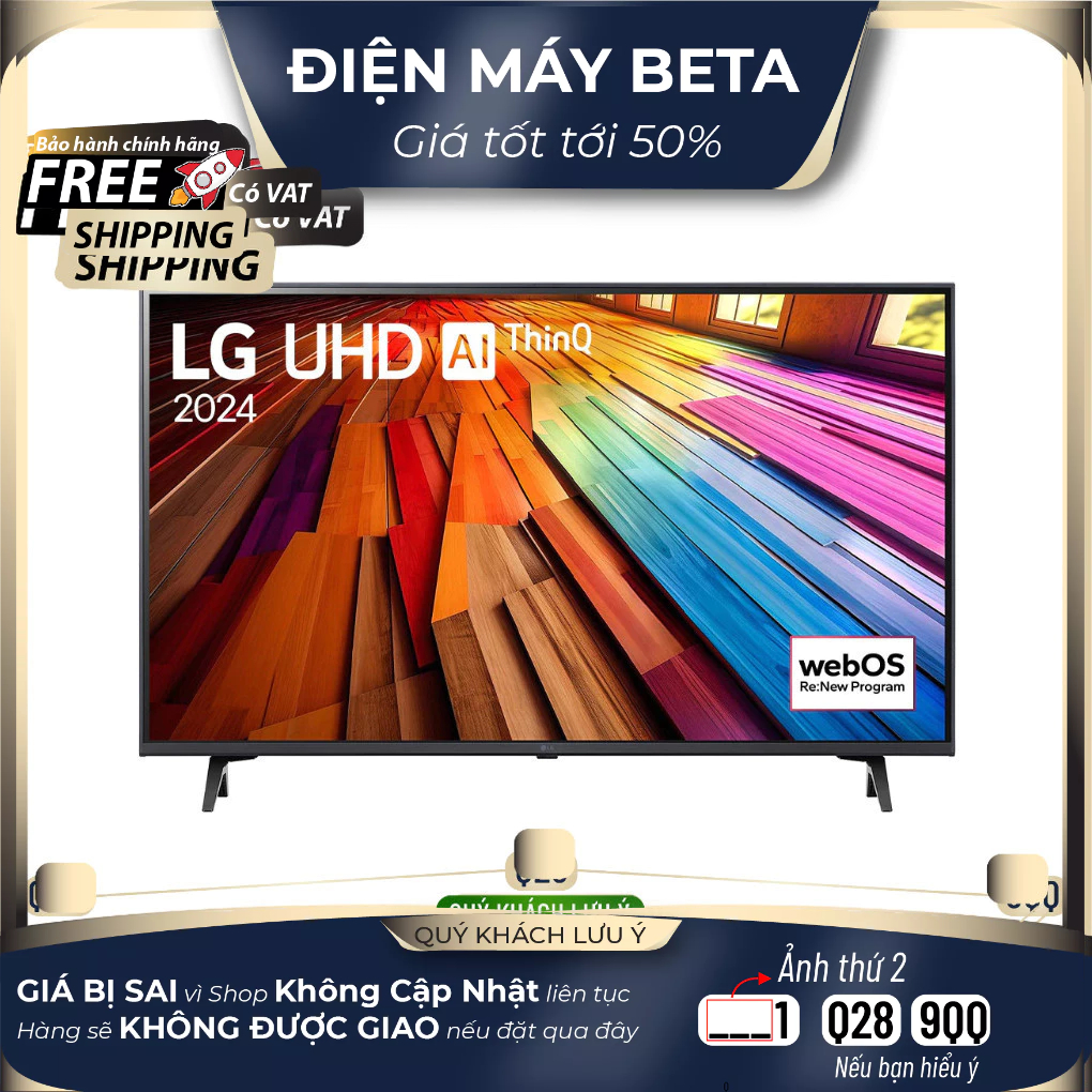 75UT8050PSB / 86UT8050PSB - Smart Tivi LG 4K - Bảo hành chính hãng