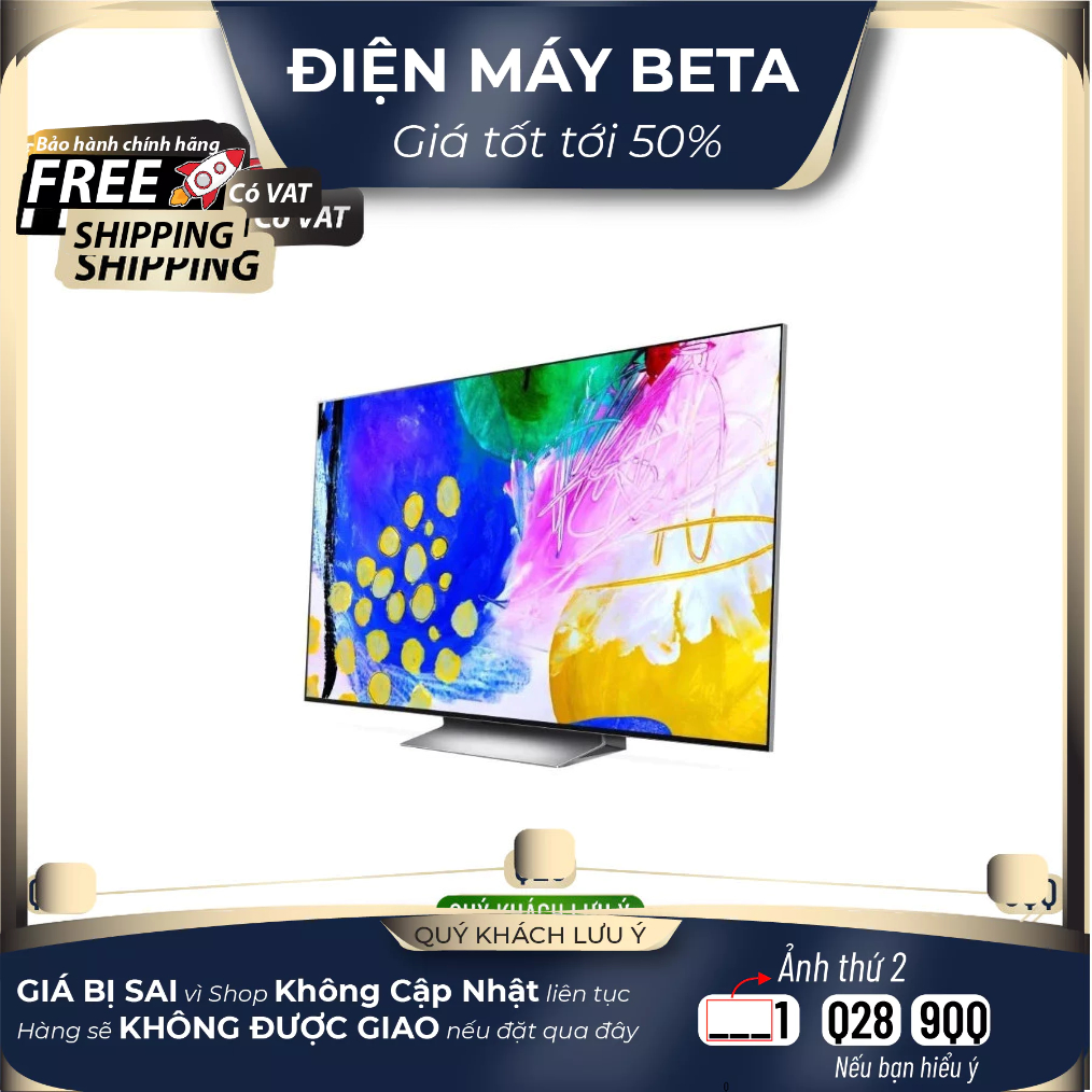 Smart Tivi LG OLED 4K 55 Inch 55G2PSA - Moi 100% Mới 100%