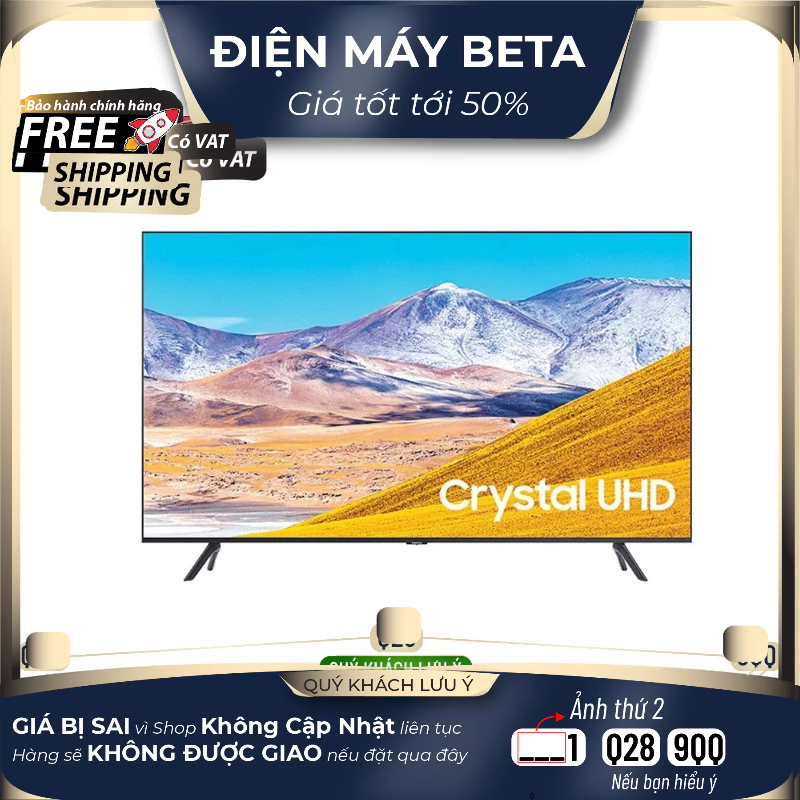 Smart Tivi Samsung 55 inch 55TU7000- Mới 100% Mới 100%