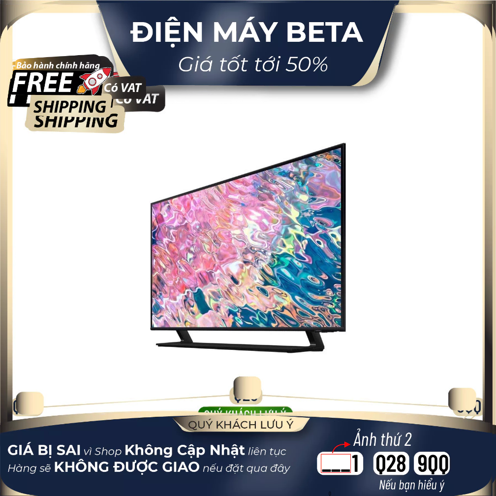 [Samsung 85Q60B] Smart Tivi QLED 4K 85 inch Samsung QA85Q60B -Samsung QA85Q60BA Mới 100%