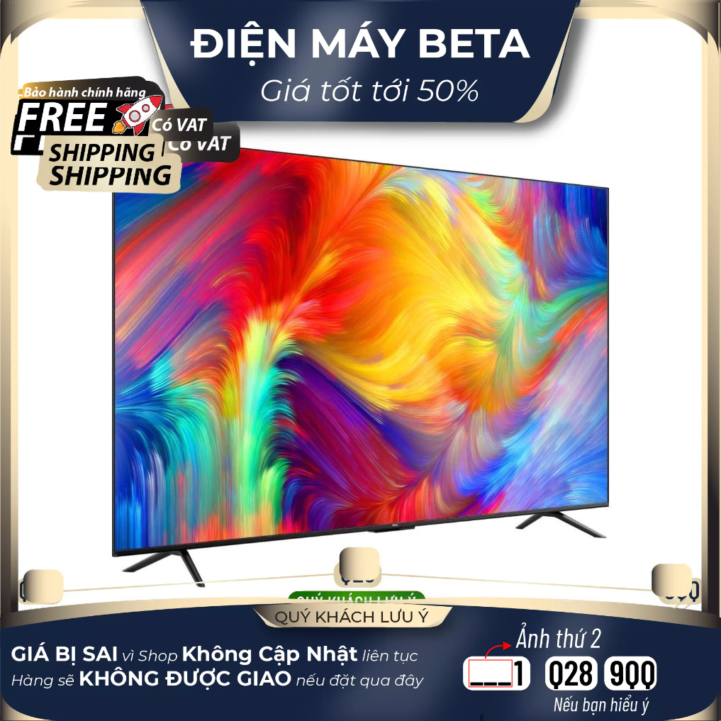 Google Tivi TCL LED 4K 75 inch 75P638