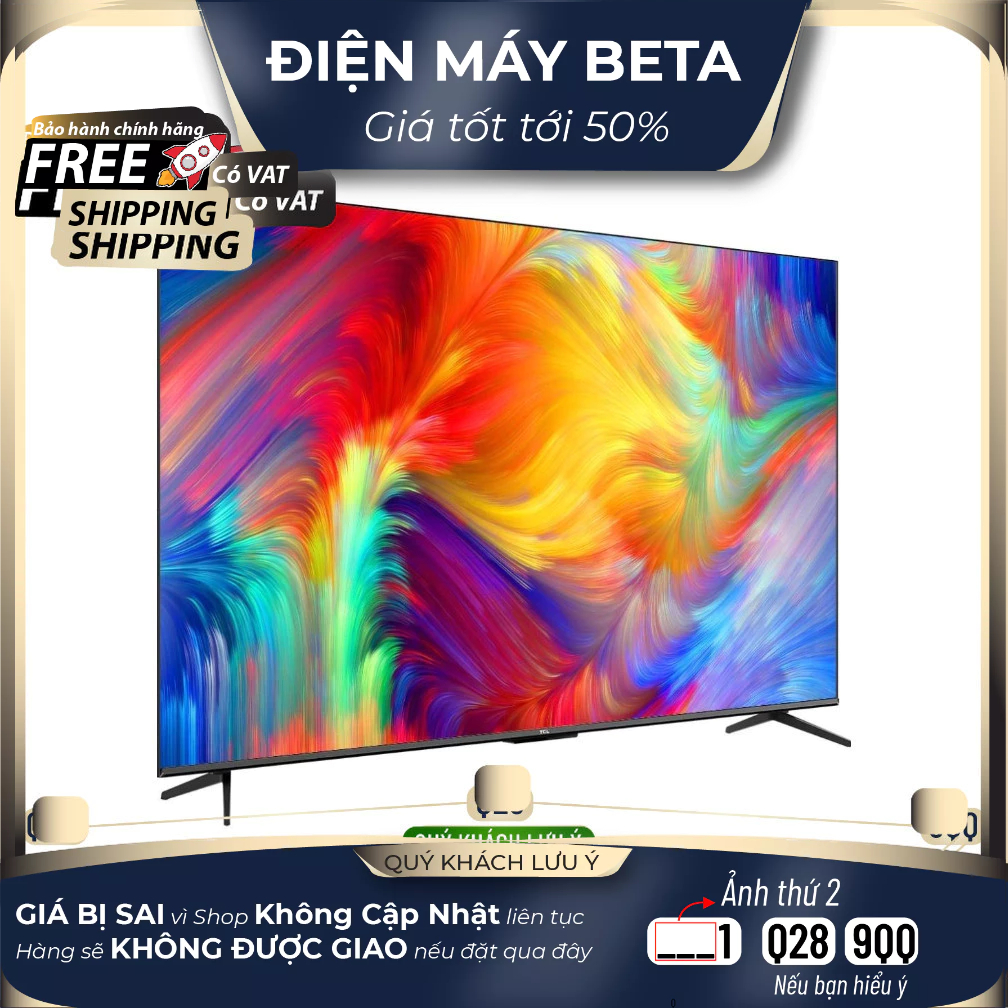 Google Tivi TCL 4K 65 inch 65P735